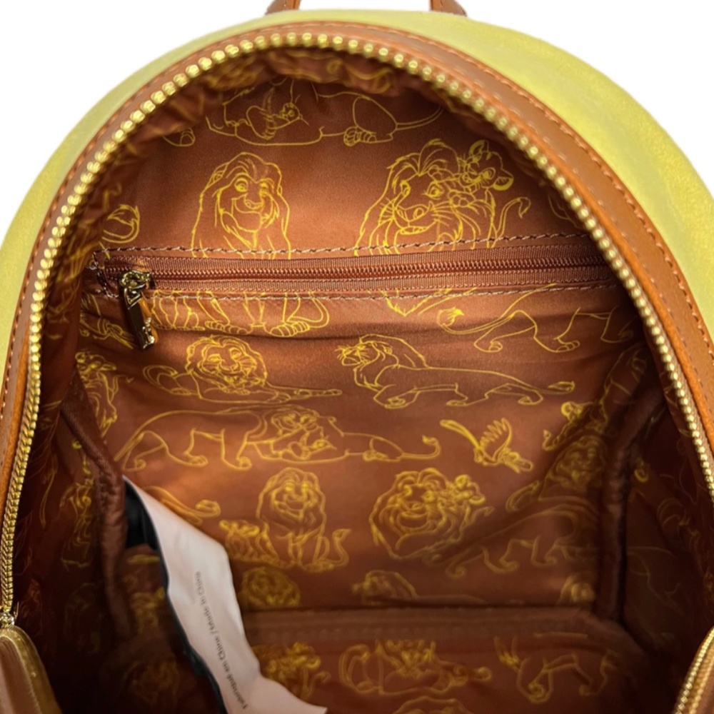 Loungefly Mufasa & Simba Cosplay Mini Backpack - Picture 5 of 6